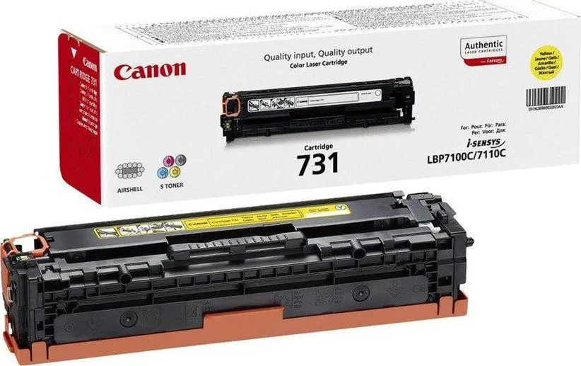 Canon CRG-731 Toner Original, i Verdhë - 1