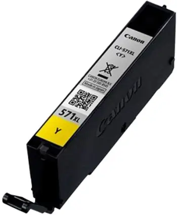Ngjyrë për printer Canon CLI-571Y, e verdhë