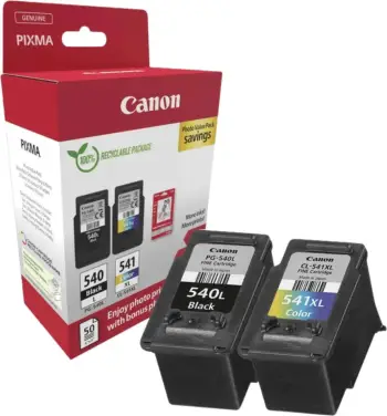 Ngjyrë dhe kokë printimi Canon PG-540L/CL-541XL, multipack, e zezë/magneta/e verdhë