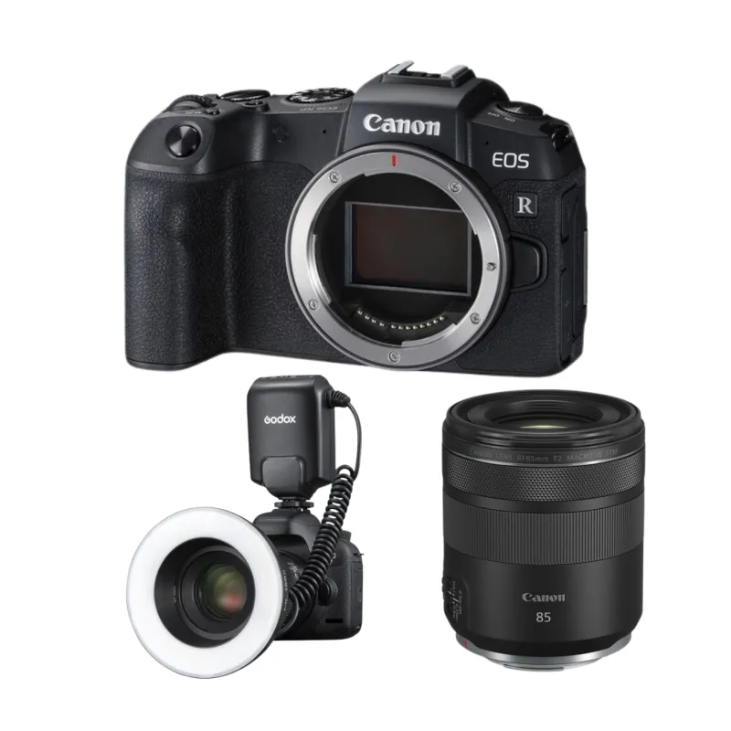 Dental Photo Set – Camera & Ring Light - 1