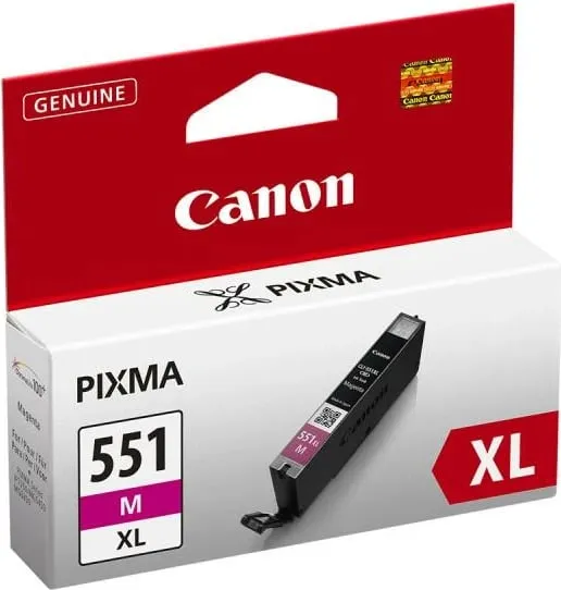 Ngjyrë për printer Canon CLI-551M XL, 680 faqe, magenta - 2