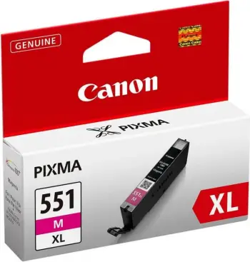 Ngjyrë për printer Canon CLI-551M XL, 680 faqe, magenta