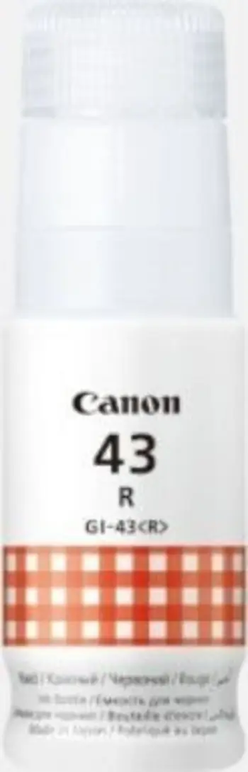 Ngjyrë Canon GI-43 R EMB 4716C001, e kuqe