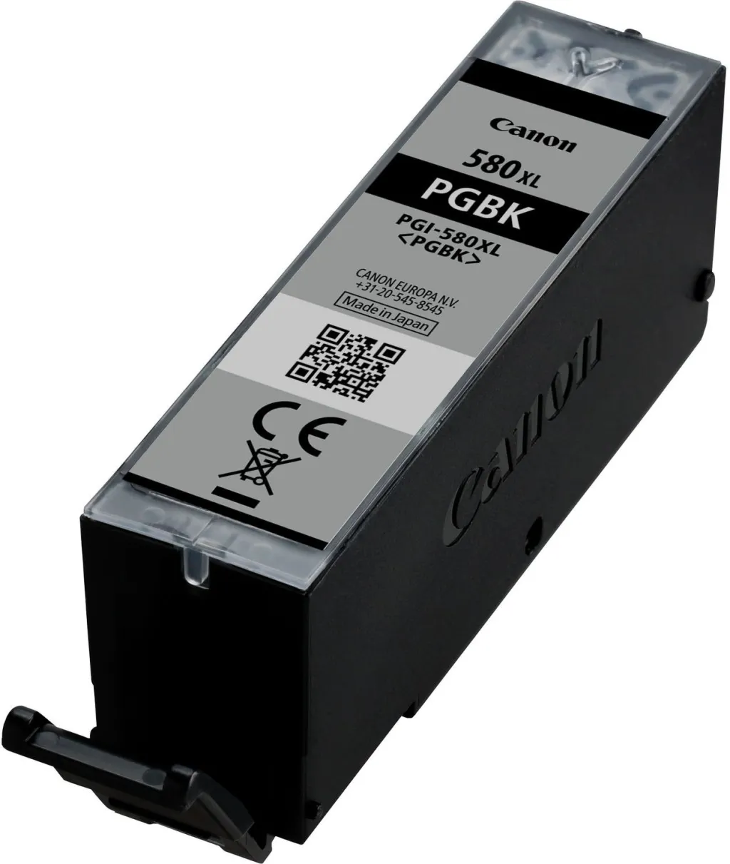 Ngjyrë për printer Canon PGI-580PGBK XL, i zi - 1