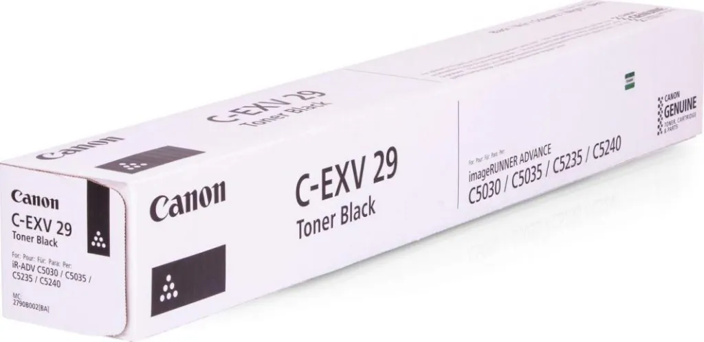 Toner për printer Canon C-EXV29 Original, i zi - 1
