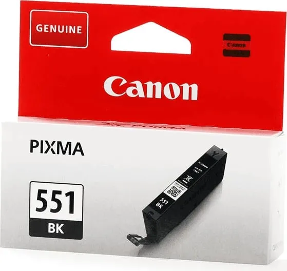 Ngjyrë Canon CLI-551 BK, e zezë - 1