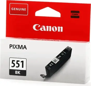 Ngjyrë Canon CLI-551 BK, e zezë