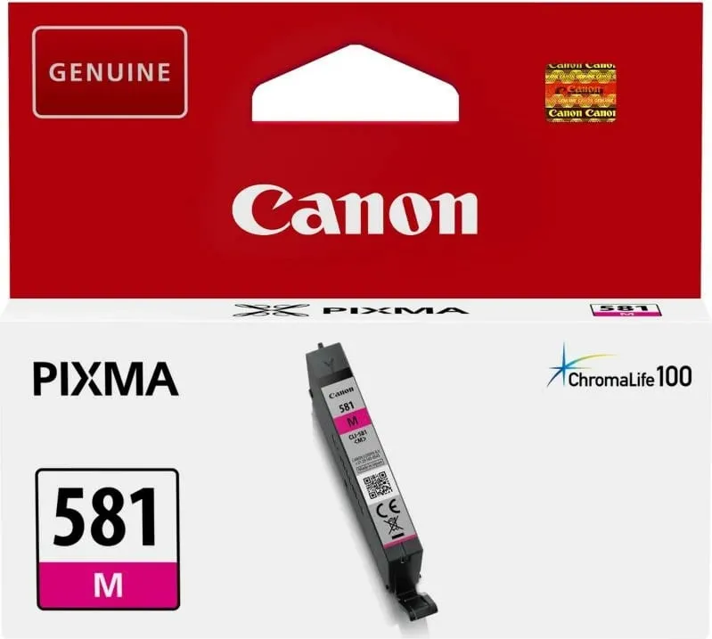 Ngjyrë për printer Canon INK CLI-581, magenta - 3