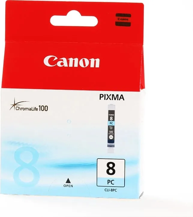 Ngjyrë Canon CLI-8PC, e kaltër e lehtë - 1