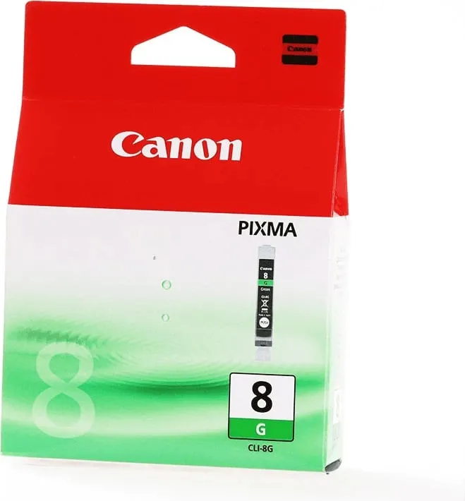 Ngjyrë për printer Canon CLI-8G, e gjelbër - 1