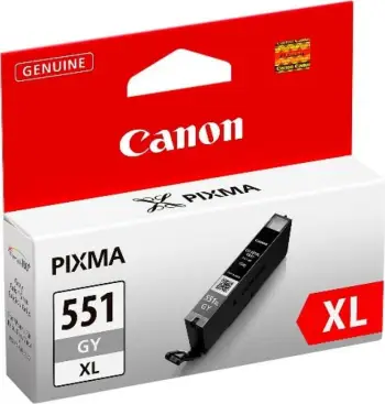 Ngjyrë për printer Canon CLI-551 XL GY, e hirtë