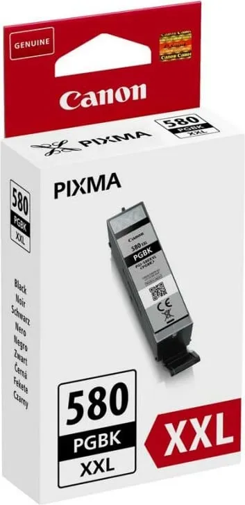 Ngjyrë Canon INK PGI-580XXL PGBK, e zezë - 1