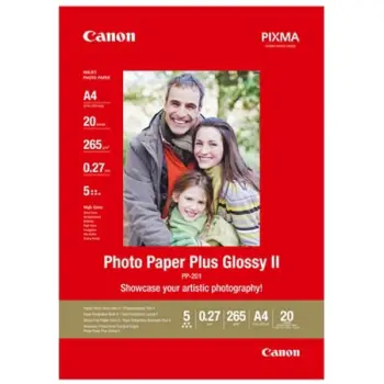 Letër fotografike për printer Cano PHOTO PAPER PLUS (PP-201), 4x6", 100 fletë