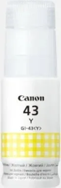 Ngjyrë për printer Canon GI-43 Y, e verdhë - 1