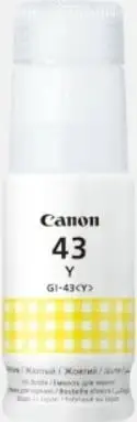 Ngjyrë për printer Canon GI-43 Y, e verdhë