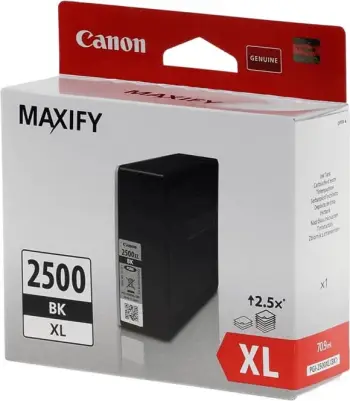 Ngjyrë për printer Canon PGI-2500XL, 70.9ml, 2500 faqe, A4, e zezë