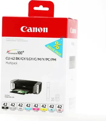 Ngjyrë Canon CLI-42 Multi Pack, 8 copë