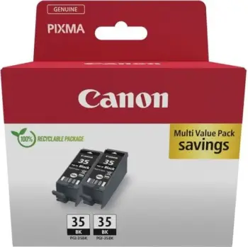 Ngjyrë për printer Canon PGI-35 BK TWIN, e zezë