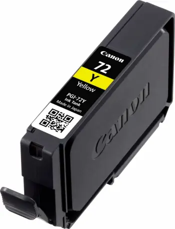 Ngjyrë për printer Canon PGI-72 Y, 377 faqe, e verdhë