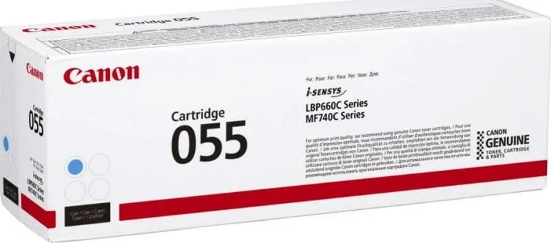 Toner Canon CRG 055, cyan - 1