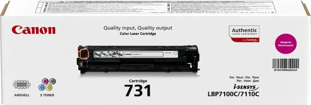 Toner Canon CRG 731 M, magneta - 2