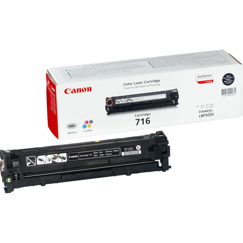 Toner Canon CRG-716BK, i zi - 1