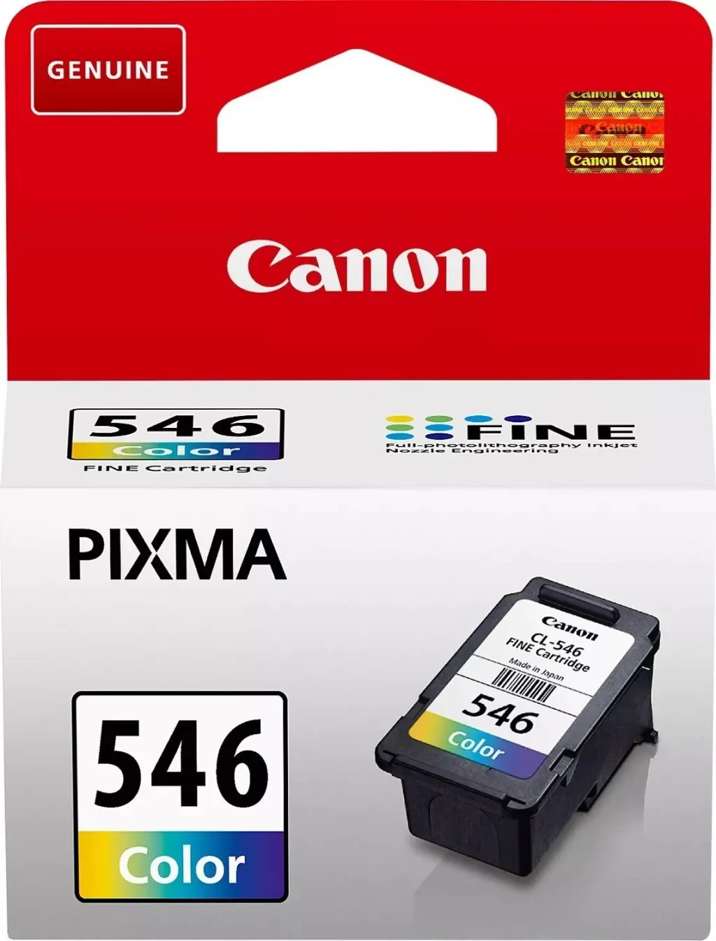 Ngjyrë për printer Canon CL-546, 8ml, cian/magenta/e verdhë - 2