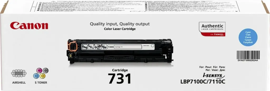 Toner Canon CRG 731 C, cyan - 2