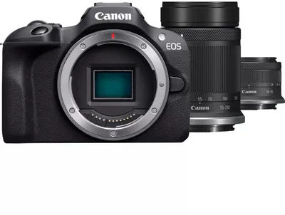 Fotoaparat Canon EOS R100 + RF-S 18–45MM IS STM + RF-S 55-210MM F5-7.1 IS STM EU26 - 9