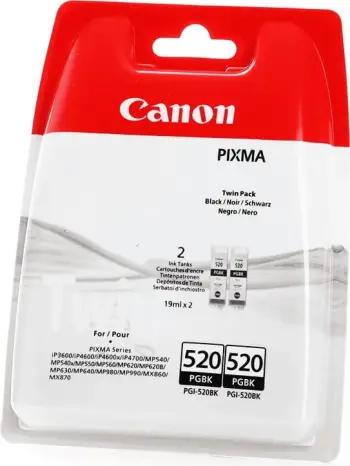Set duo i ngjyrave për printer Canon PGI-520, e zezë