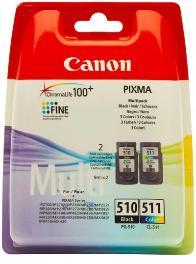 Rimbushës ngjyrash Canon PG-510 / CL-511 Multipack - 1