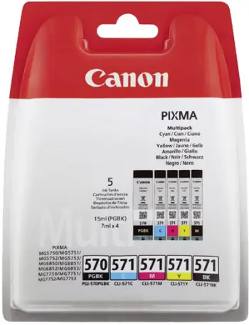 Ngjyrë për printer Canon PGI-570PGBK / CLI-571
