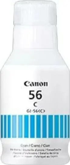 Bojë rimbushëse printeri, Canon, GI-56 C (4430C001), 130 ml, cian