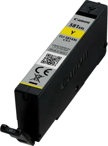 Ngjyrë Canon INK CLI-581XXL Y, e verdhë
