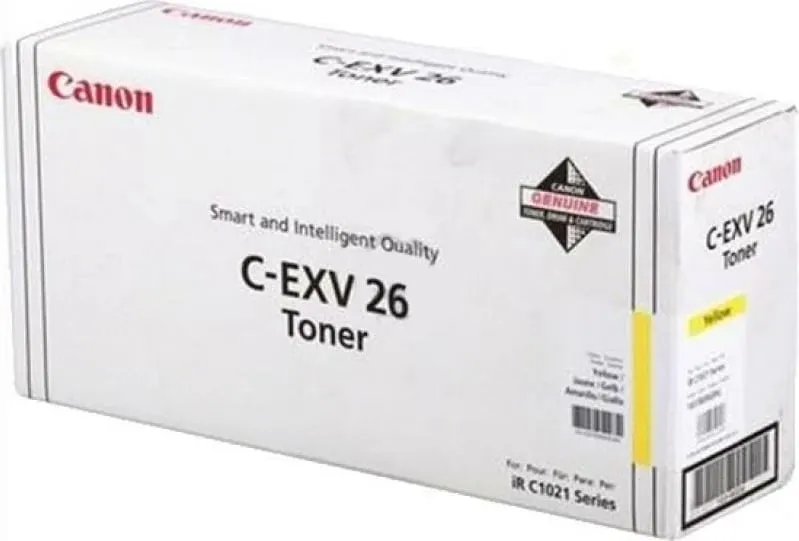 Toner Canon C-EXV 26 rendiment 5,500–8,800 faqe e verdhë - 3