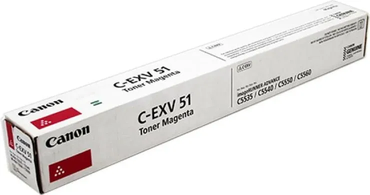 Toner Canon C-EXV 51, magenta, deri 24,000 faqe - 1