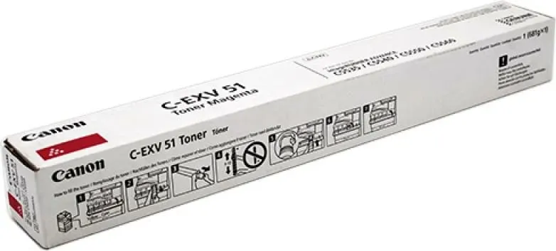 Toner Canon C-EXV 51, magenta, deri 24,000 faqe - 2