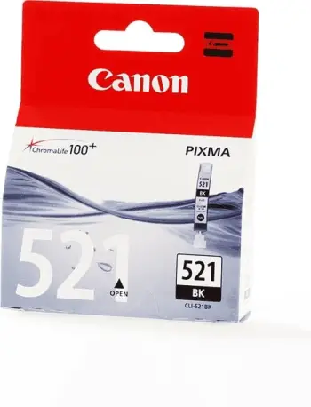 Ngjyrë për printer Canon CLI-521BK, e zezë