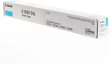 Toner Canon C-EXV51L 0485C002 26000 faqe S cyan