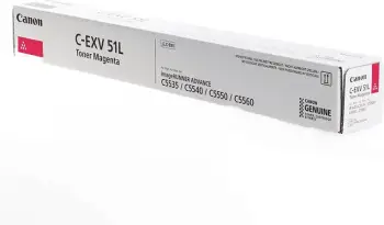 Toner Canon C-EXV51L 0486C002 rendiment 26000 faqe magenta