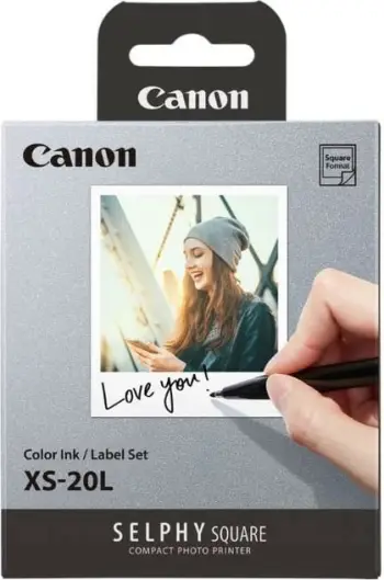 Letër fotografie Canon XS-20L + ngjyrë (20copë / 68 x 68mm)