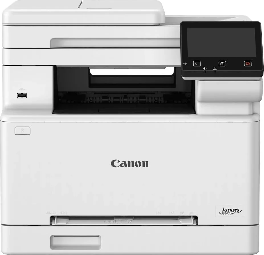 Printer laser Canon i-Sensys MF664Cdw, multifunksional, A4, i bardhë - 2