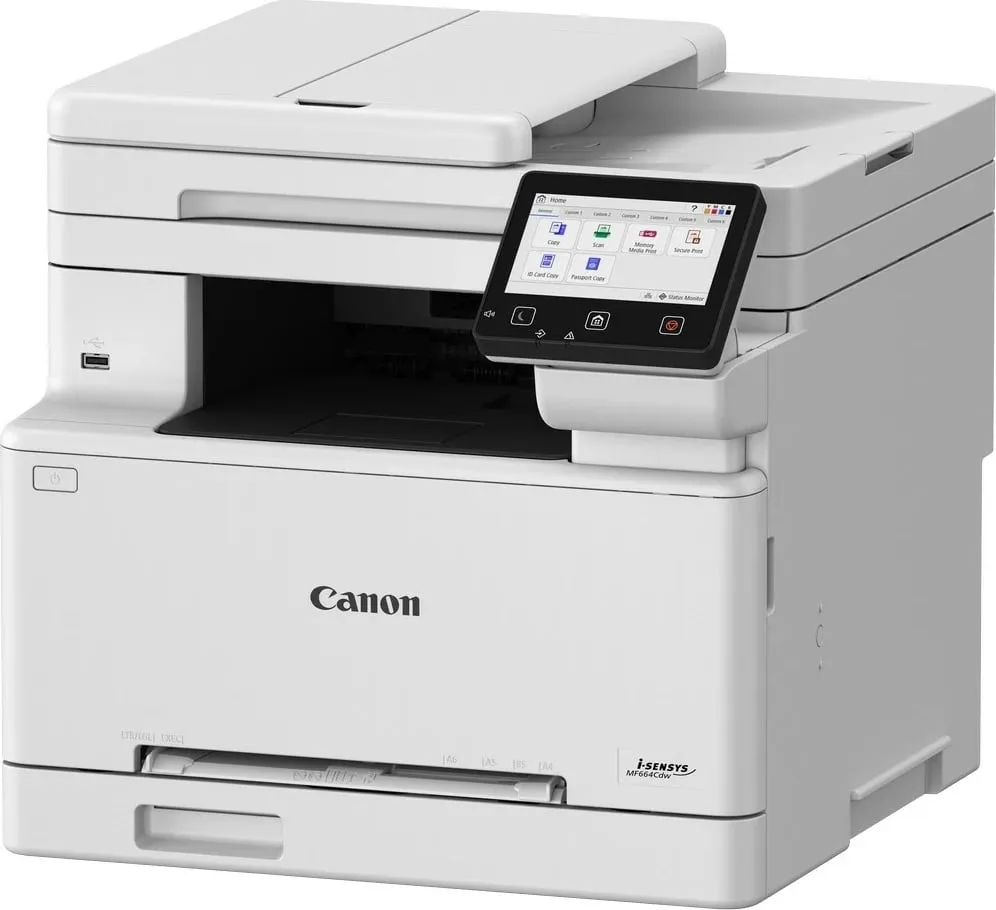 Printer laser Canon i-Sensys MF664Cdw, multifunksional, A4, i bardhë - 3