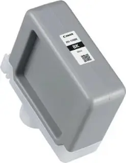 Karikator bojë Canon PFI-110BK, 160 ml, Ngjyrë e zezë