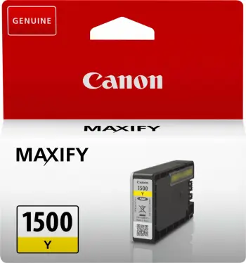 Toner Canon PGI-1500Y, MAXIFY, 4.5ml, e verdhë