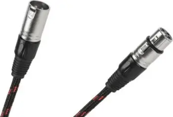 Kabllo audio XLR XLR KPO2756 3m, e zezë