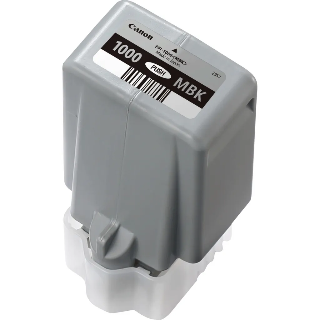 Ink Canon PFI‑1000 MBK / 0545C001 – Zezë Mat - 1
