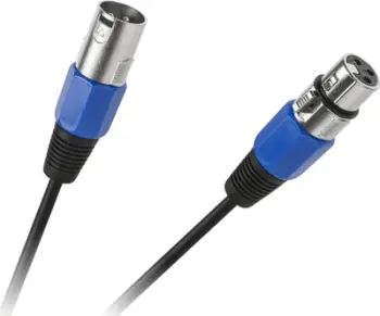 Kabllo mikrofoni CANON XLR - XLR (KPO2756-10), 10 m, e zezë