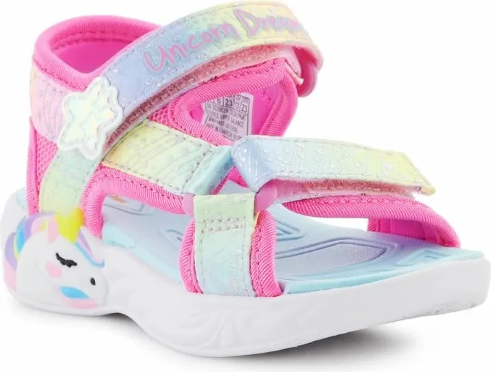 Sandale për fëmijë Skechers, rozë - 1