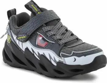 Këpucë për djem Skechers Shark Bots Surf Patrol, gri